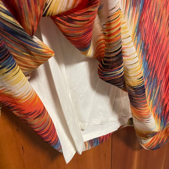 Fun Multicolored Chevron Top - Picture 2 of 6